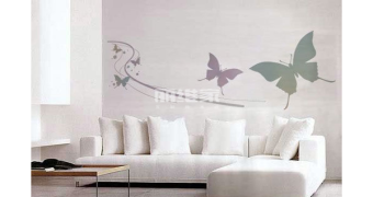 【手绘沙发背景墙】手绘沙发背景墙效果图欣赏