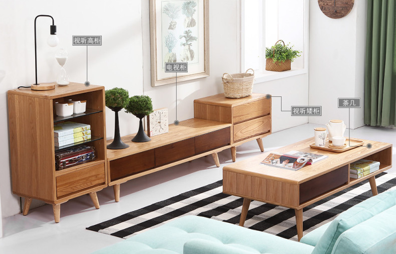 北欧风格家具-后现代电视柜组合