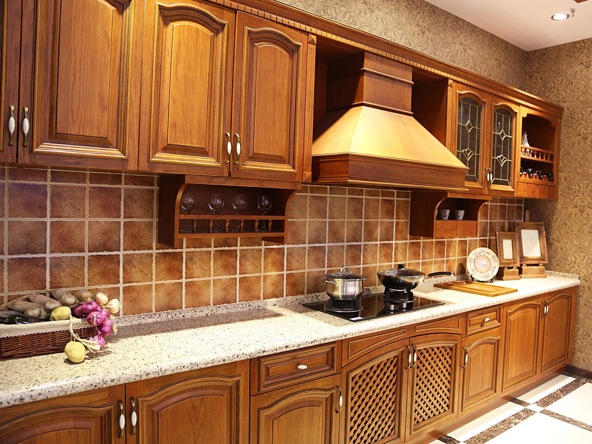 简约风格三居室温馨富裕型140平米以上厨房橱柜定制_齐家网装修效果图