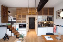 木质生活公寓家装效果图